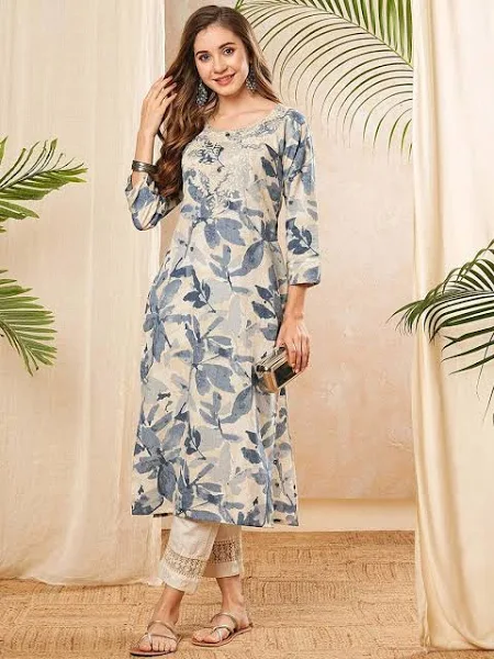 Ash Pearl Kurti